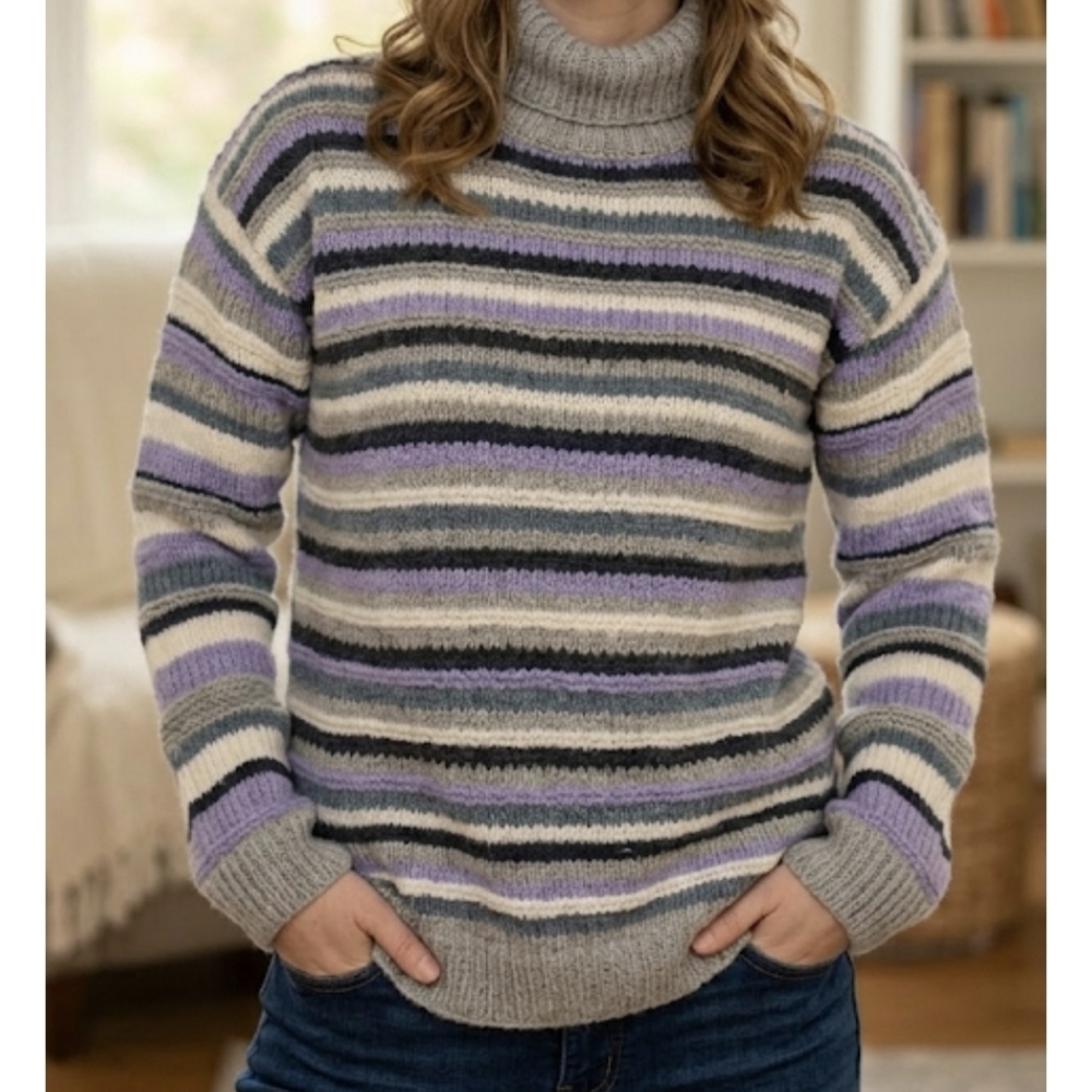 Turtleneck Sweater Handmade